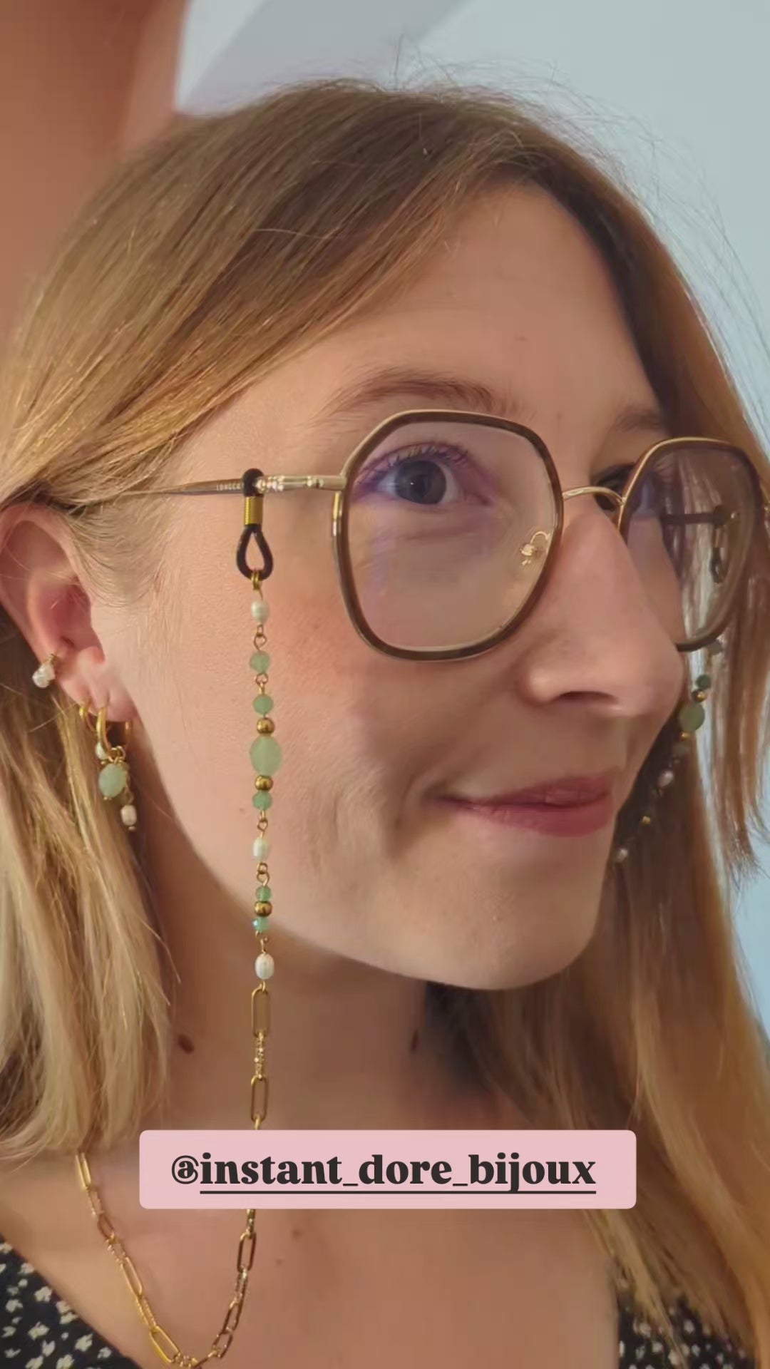 Earcuff Mila - Perles de culture