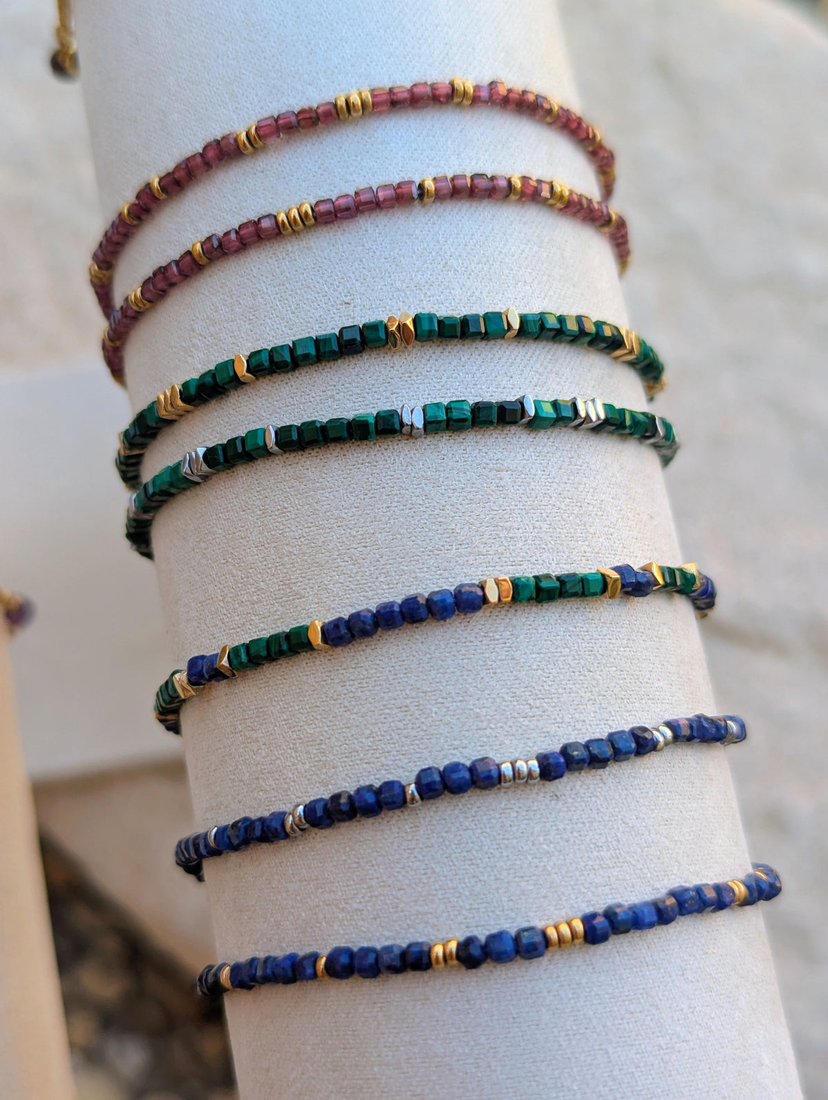 Bracelet Juliette Grenat