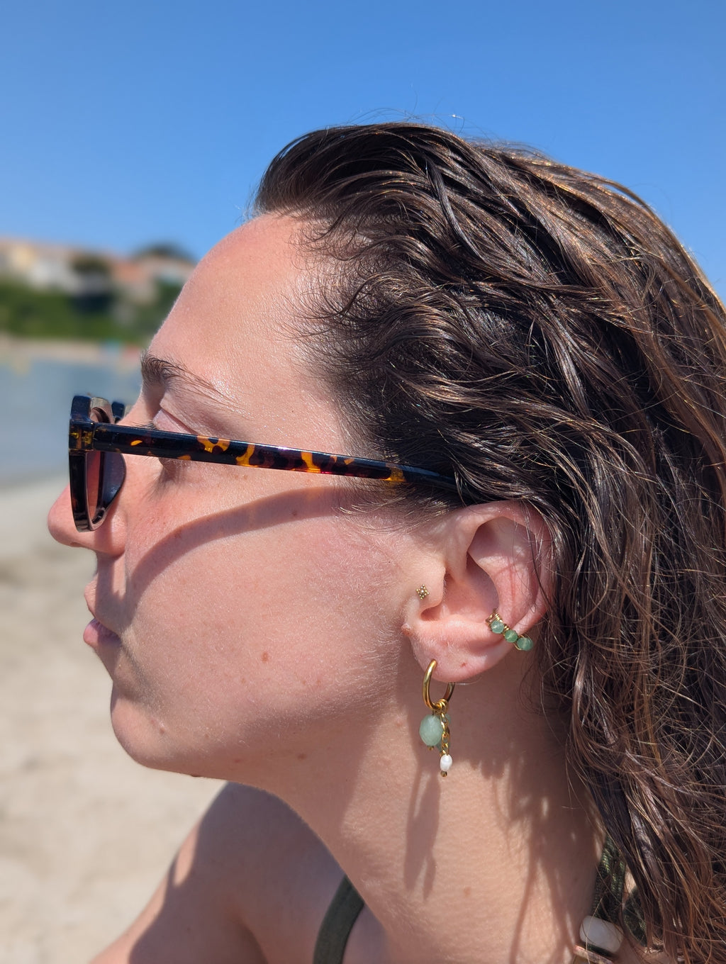 Earcuff Mila - Aventurine