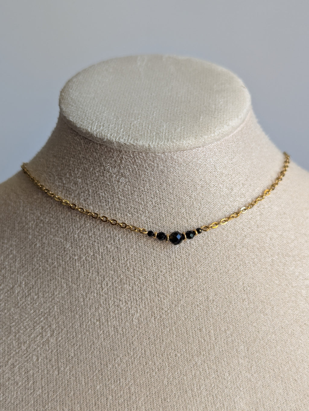 Collier Camille Obsidienne