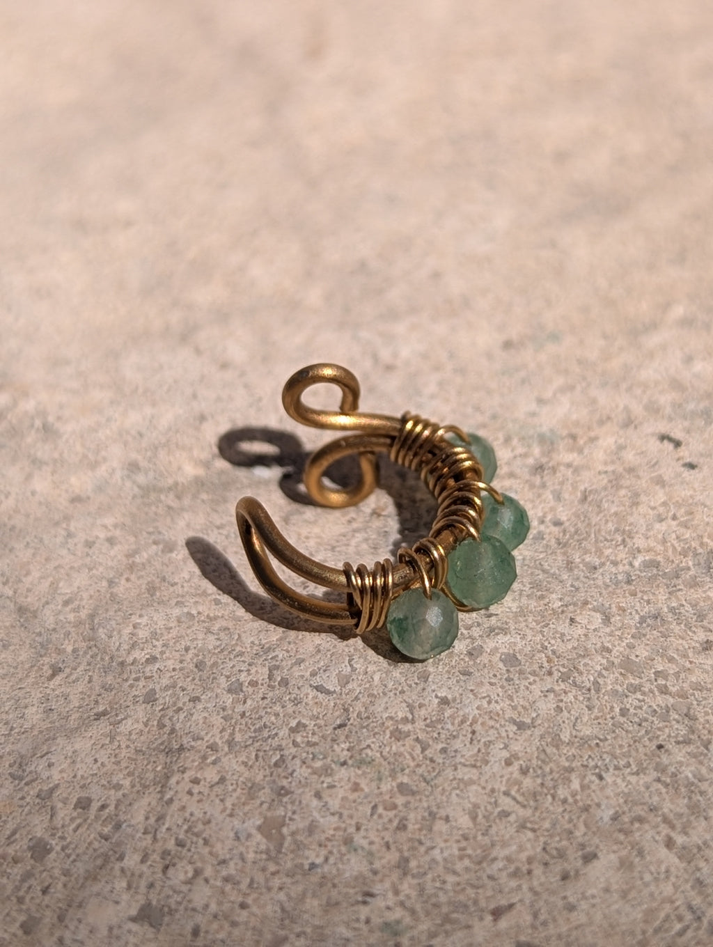 Earcuff Mila - Aventurine