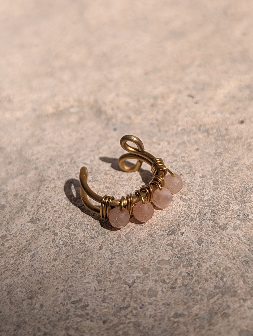 Earcuff Mila - Pierre de soleil