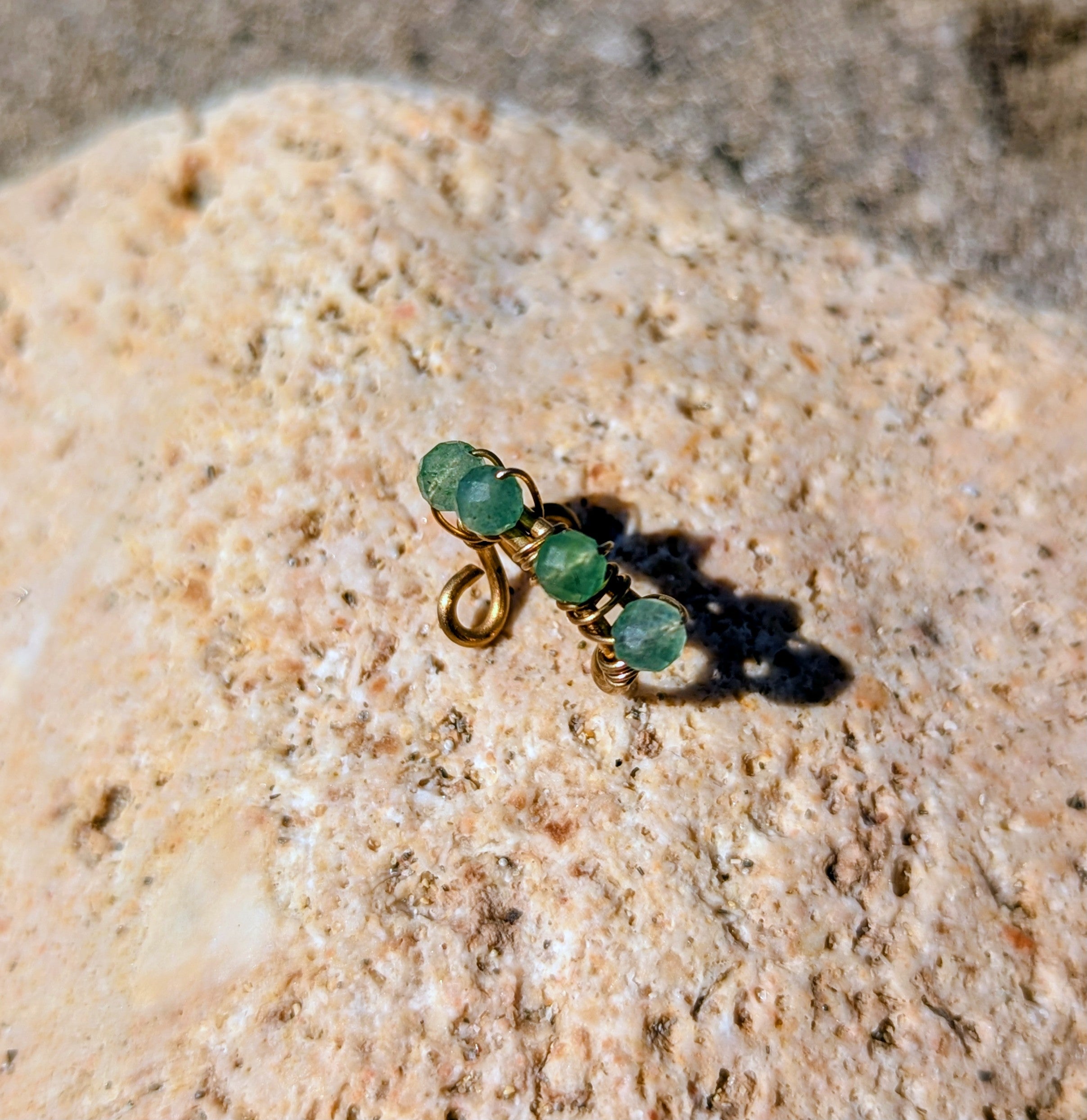 Earcuff Mila - Aventurine
